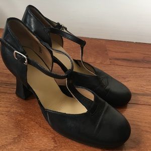 LaDuca Teresa 3” Black soft sole dance shoe